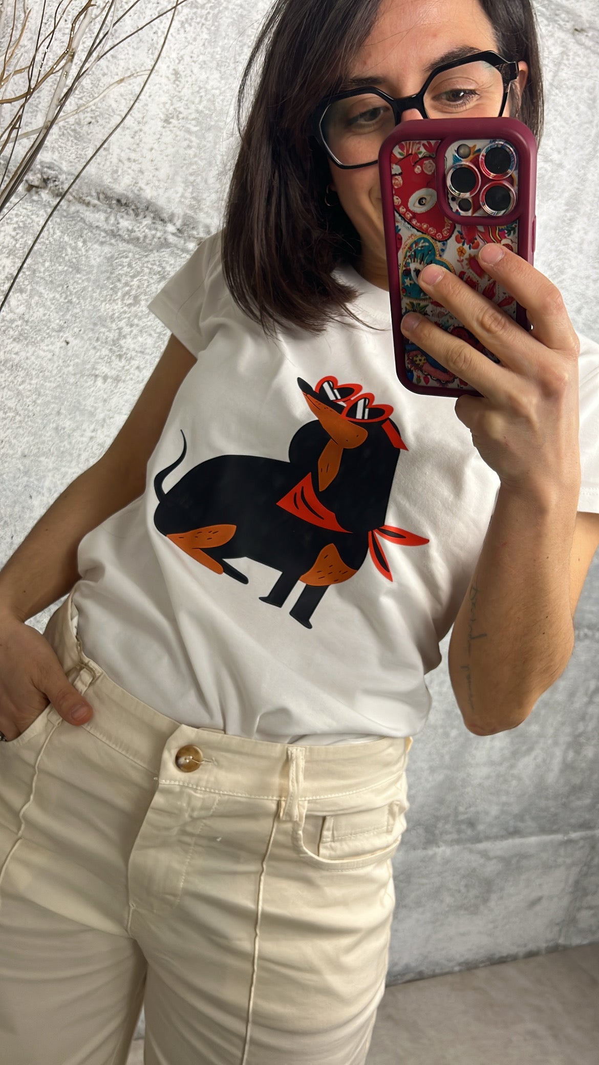 T-shirt Bassotto