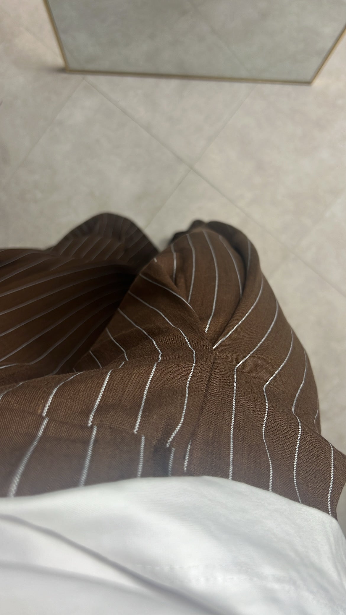 Pantalone gessato