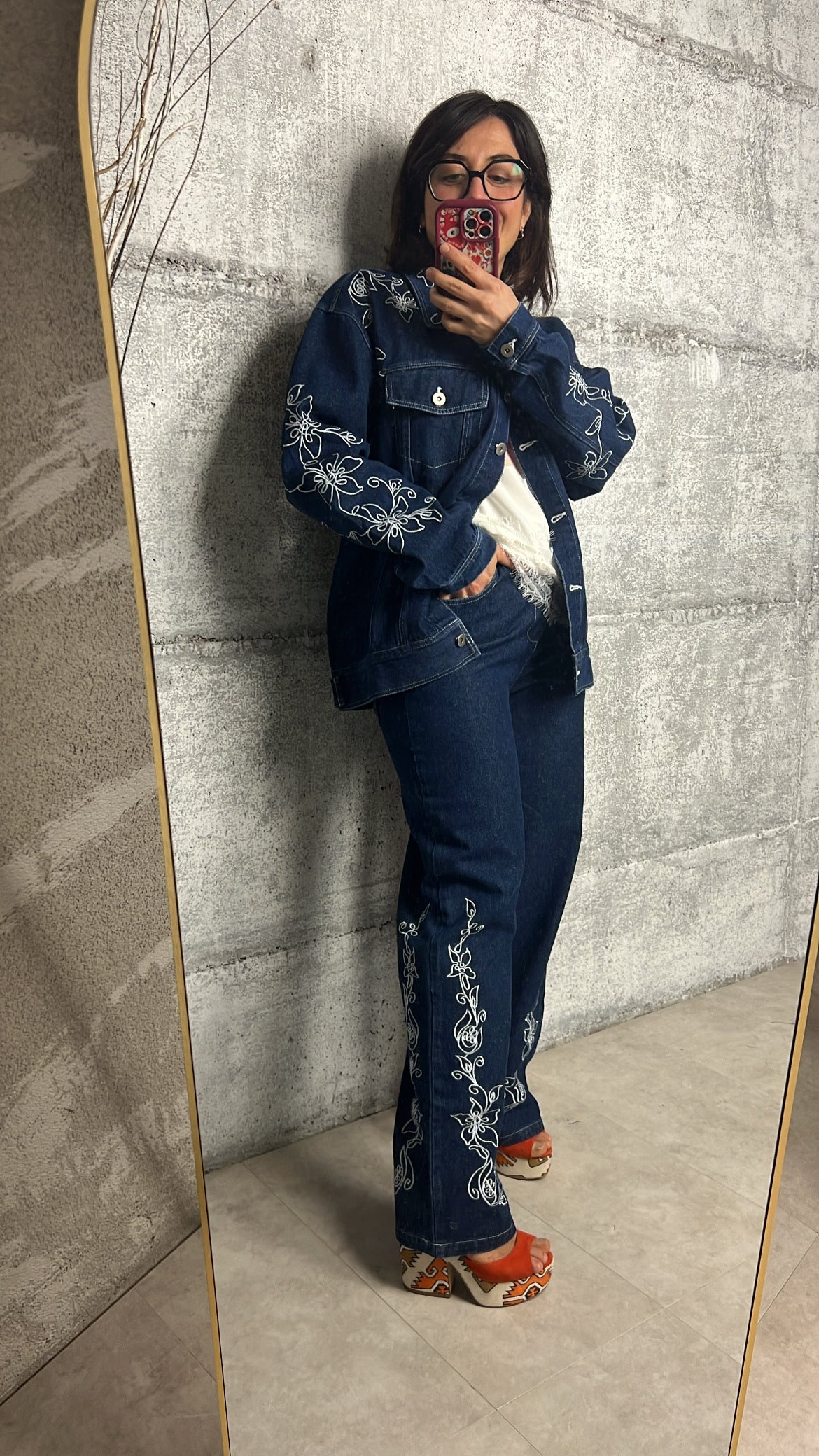 Jeans Ricamo