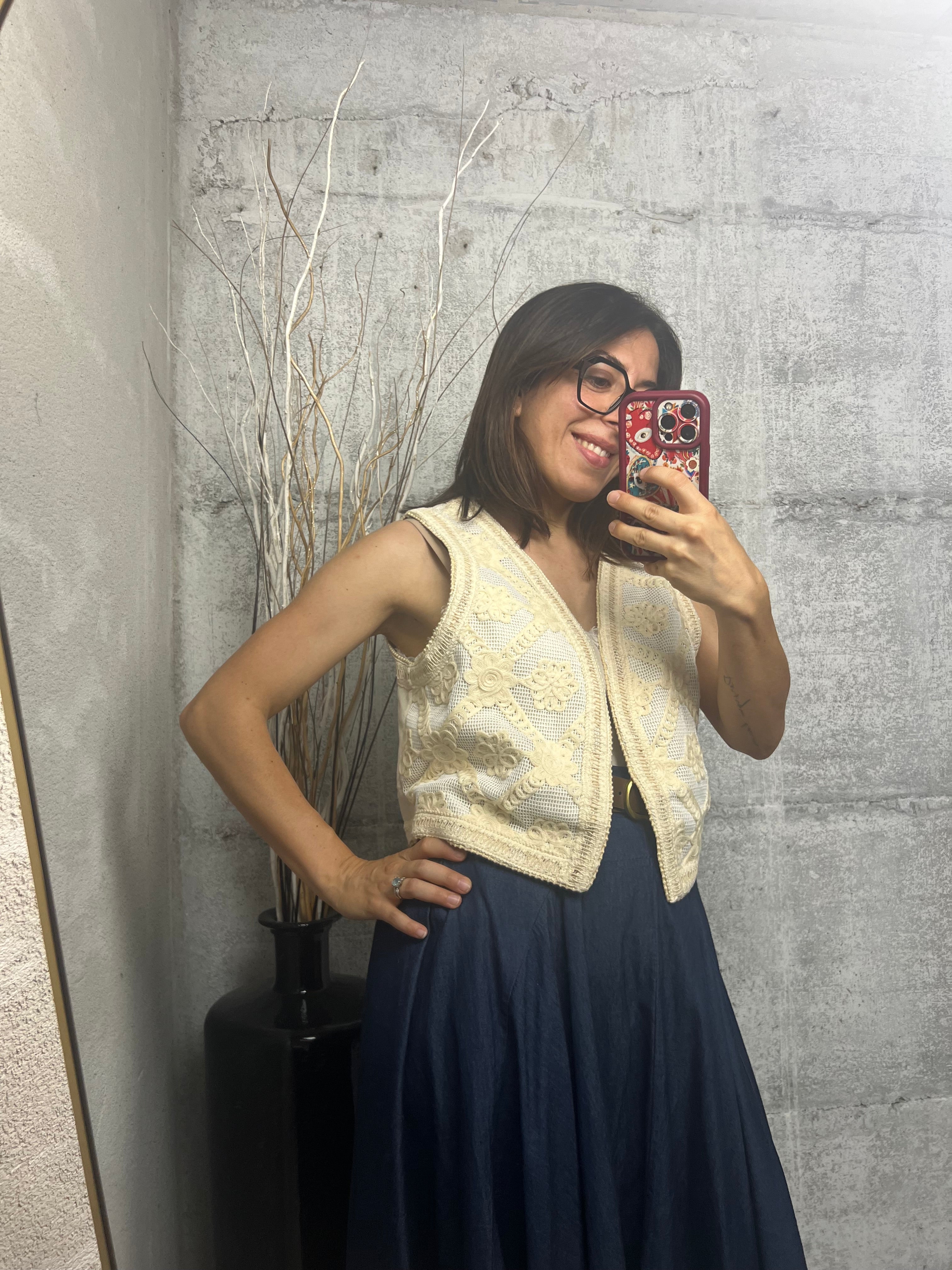 Gilet ricami
