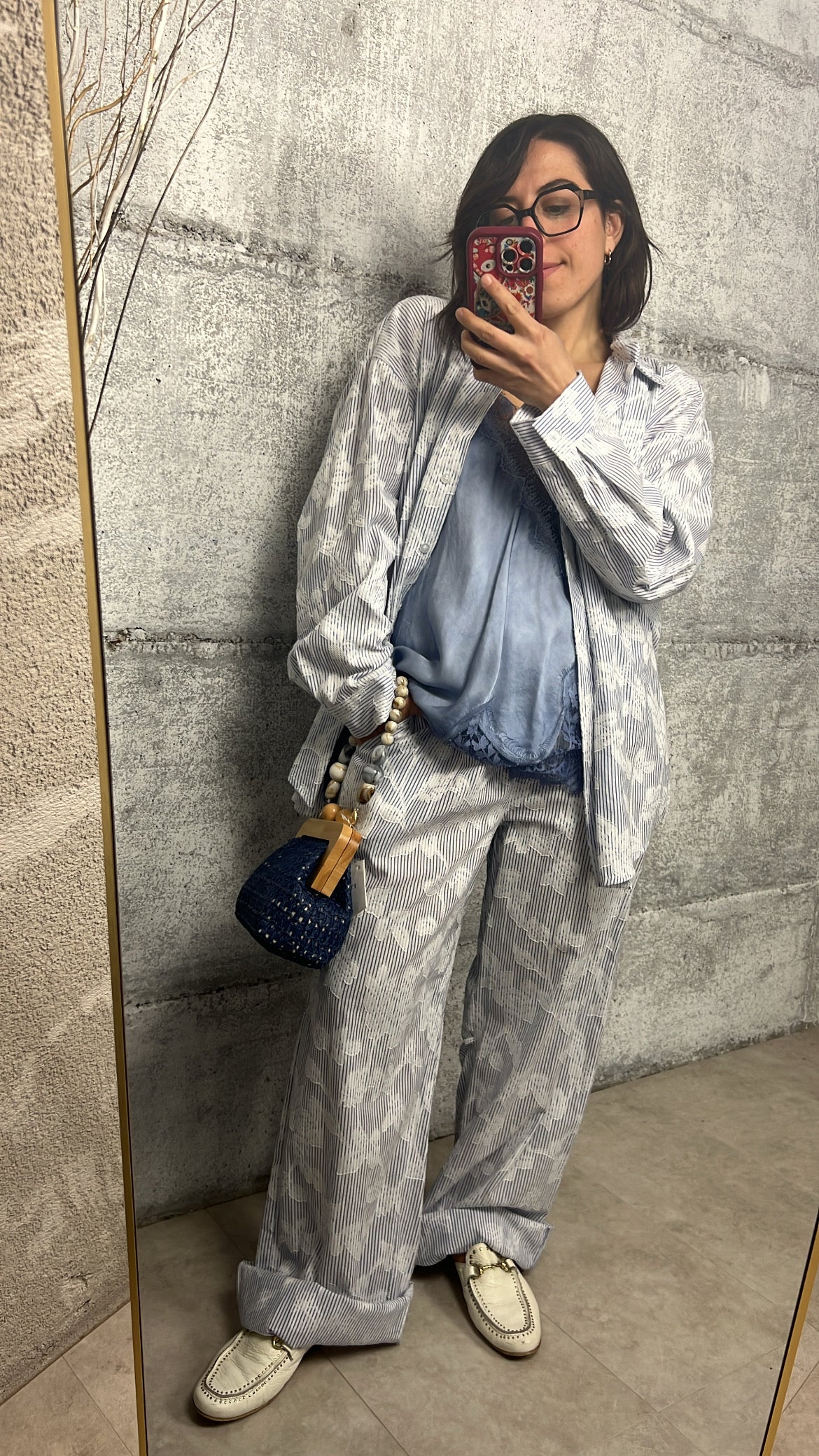 Pantalone rigato