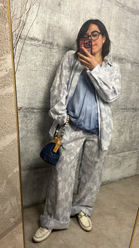 Pantalone rigato