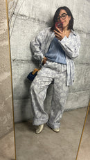 Pantalone rigato