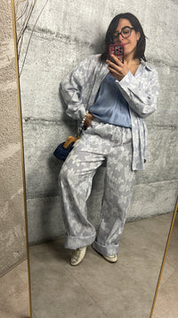 Pantalone rigato