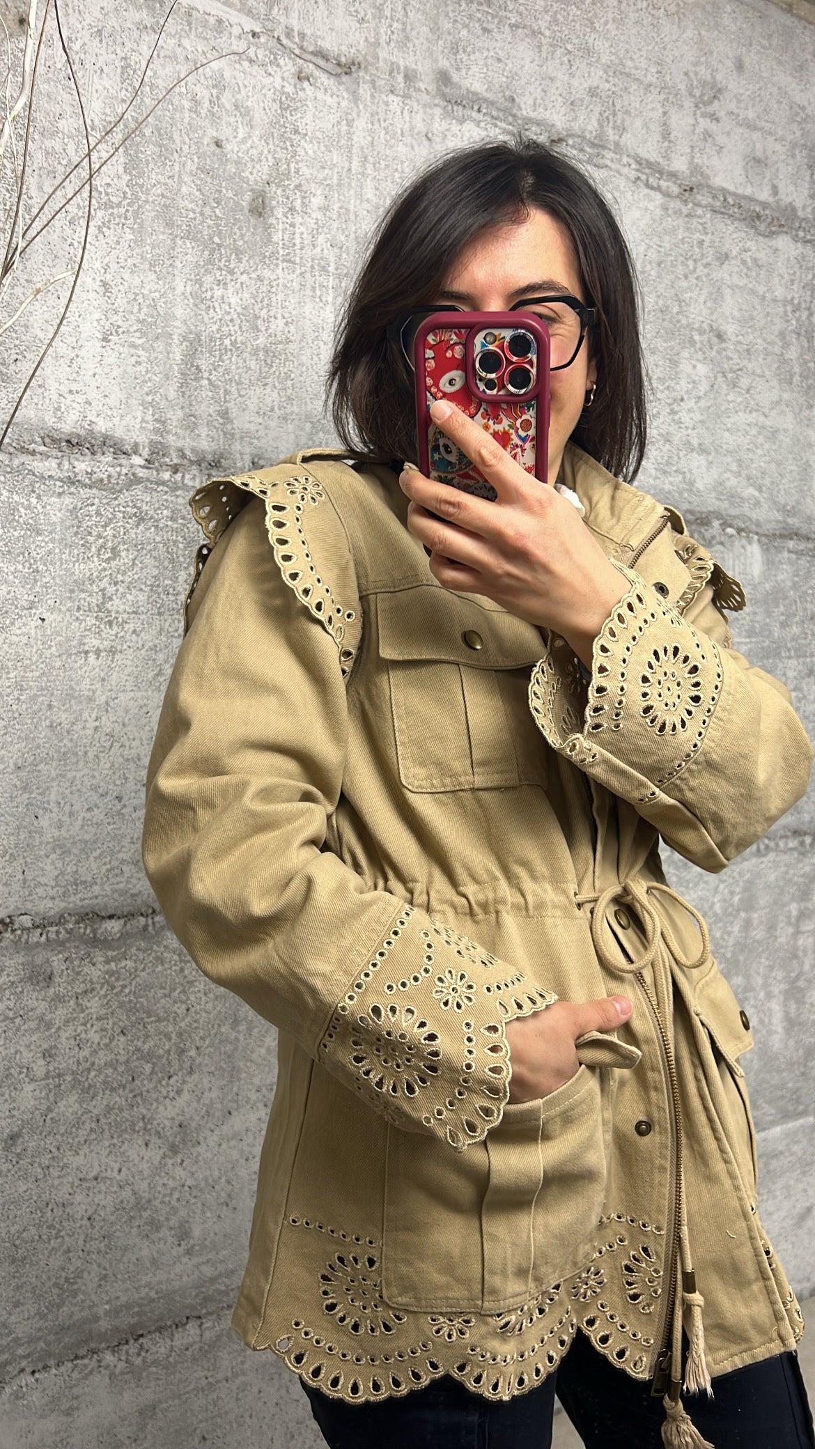 Parka Ricami Airen