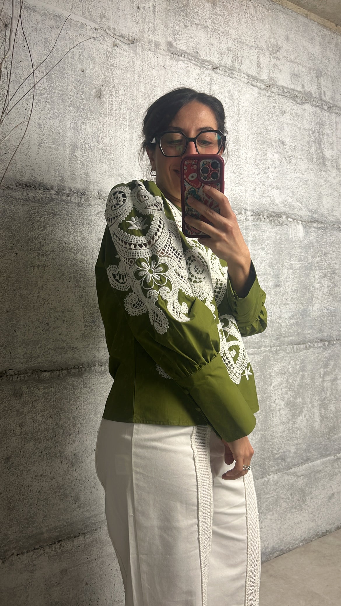 Camicia Pizzo