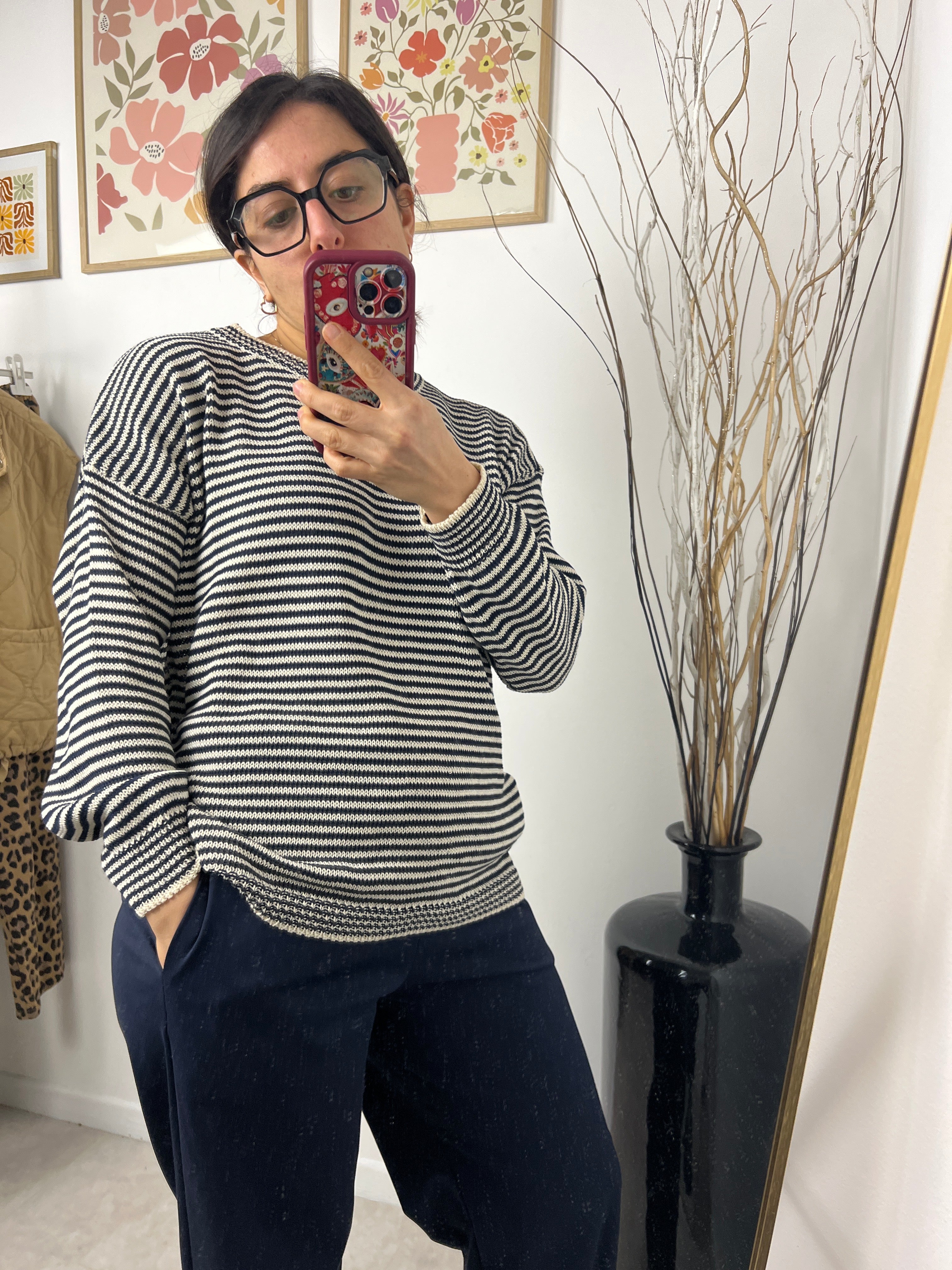Maglione righe