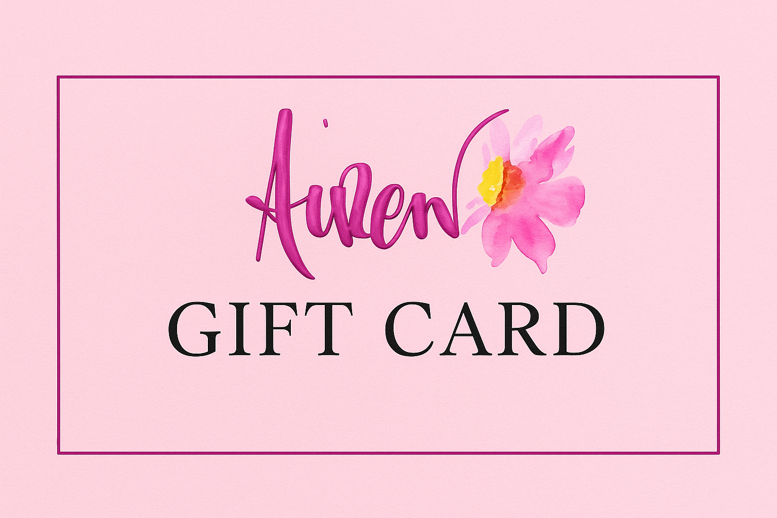 GIFT CARD by Airen