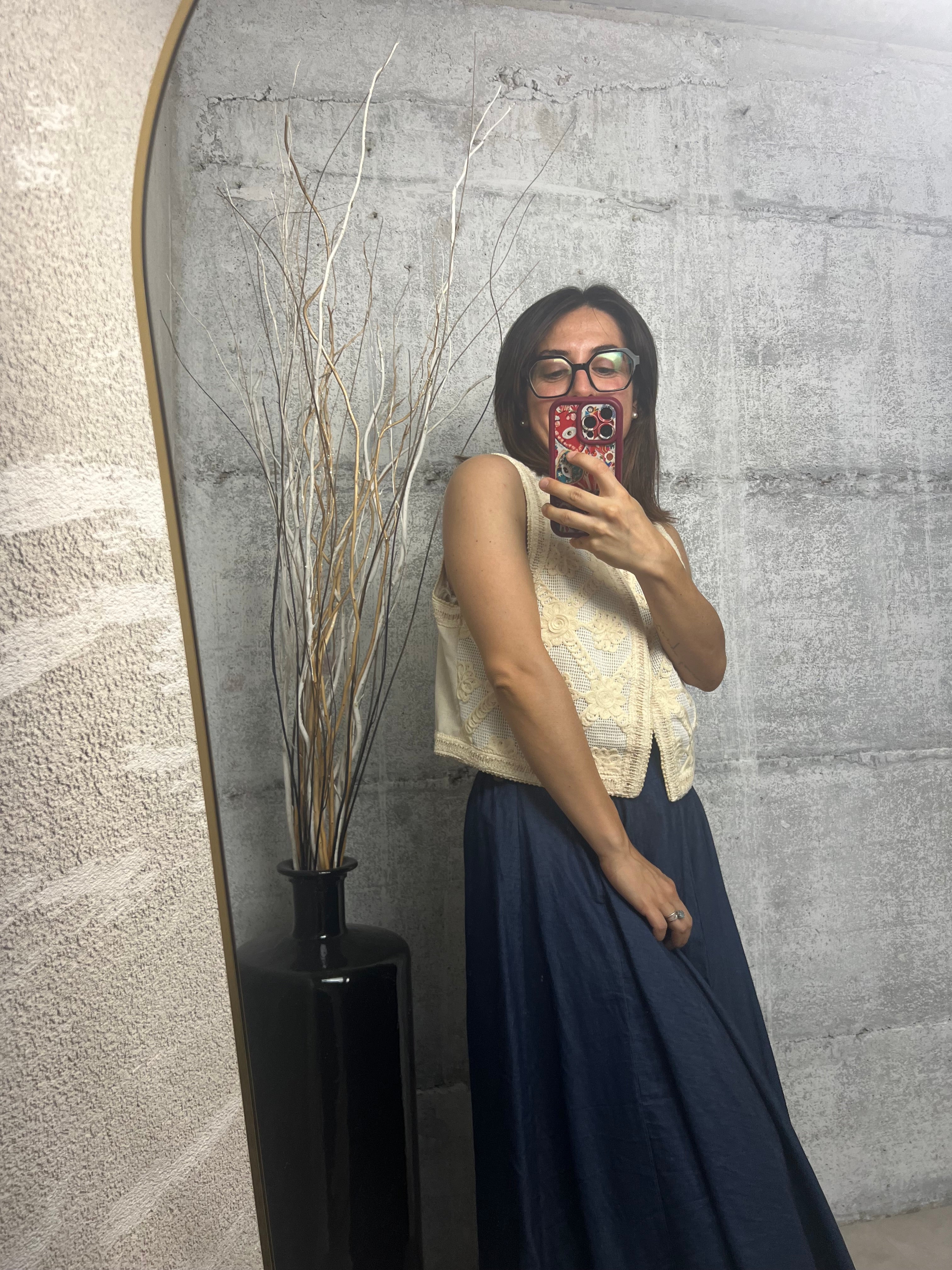 Gilet ricami