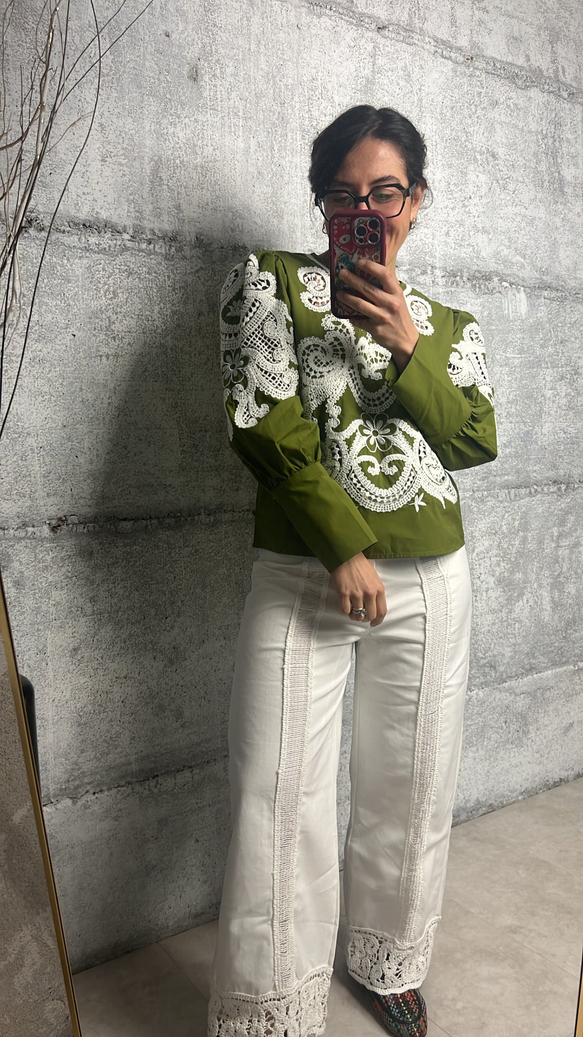Camicia Pizzo