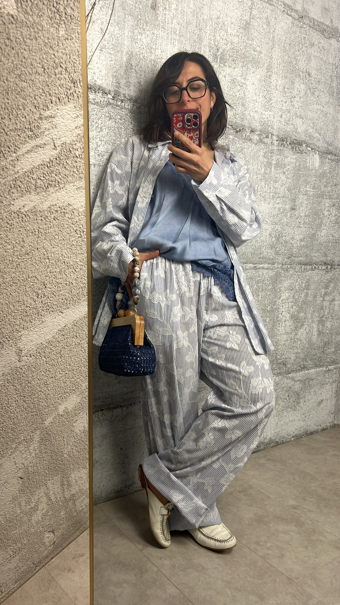 Pantalone rigato